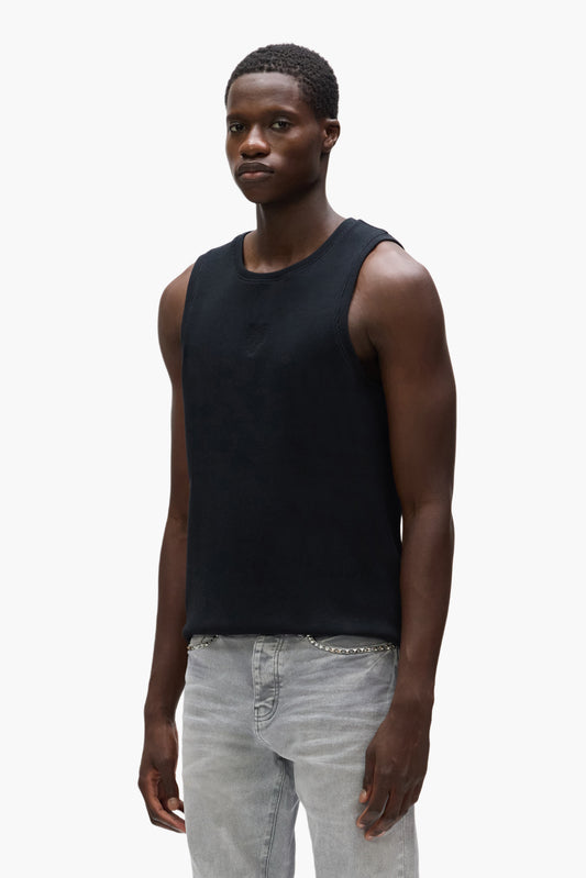 Gothic P Ribbed Tank Top