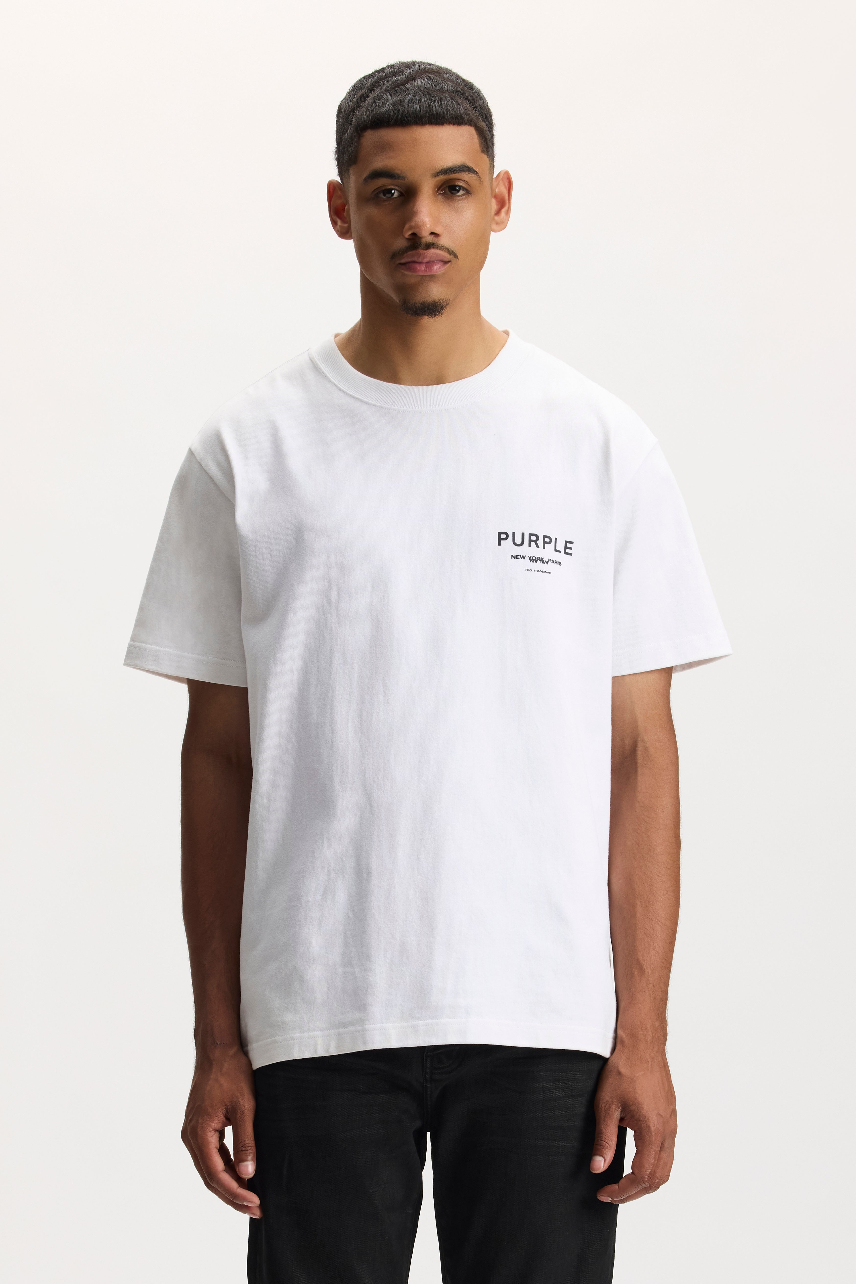 Star Monogram Tee – PURPLE BRAND