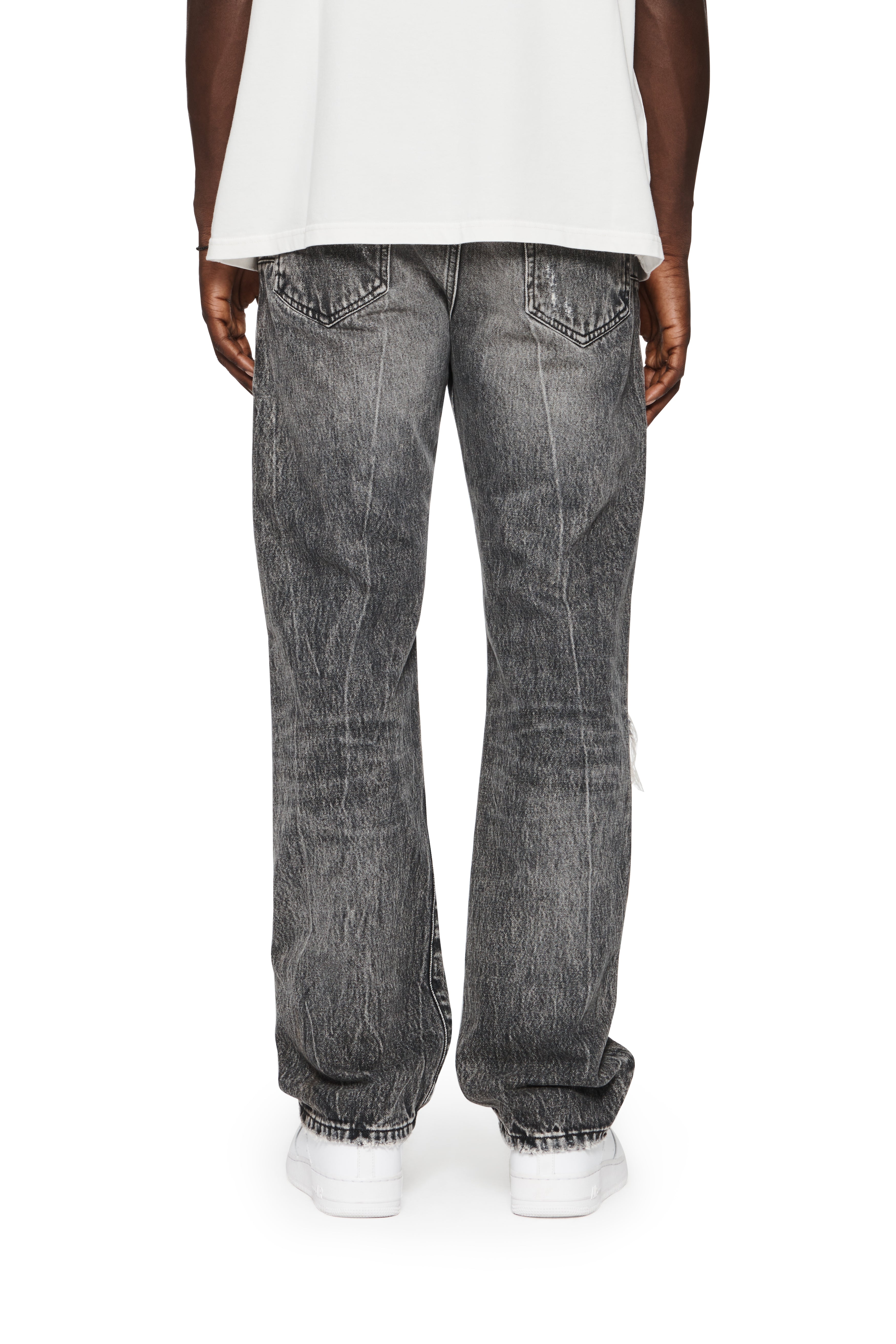 P011 Worn Grey Stone Wash – PURPLE BRAND