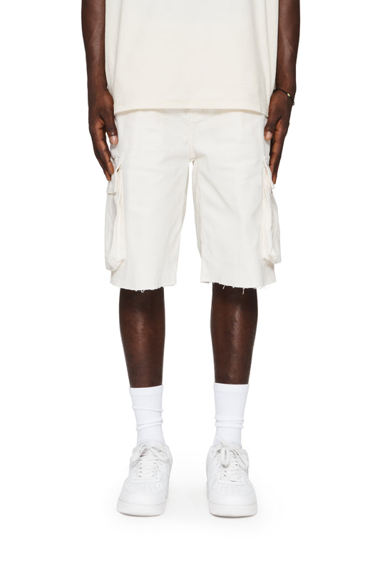 P022 High Shine Cargo Shorts