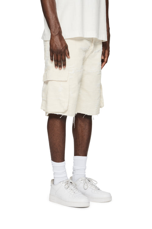 P022 Jacquard Cargo Shorts