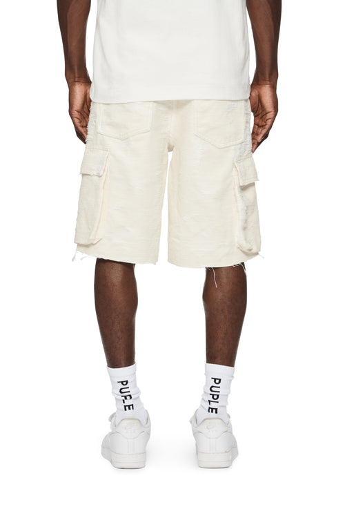 P022 Jacquard Cargo Shorts
