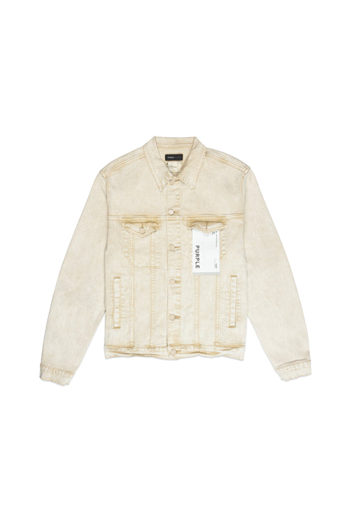 P024 Emboss Heavyweight Trucker Jacket