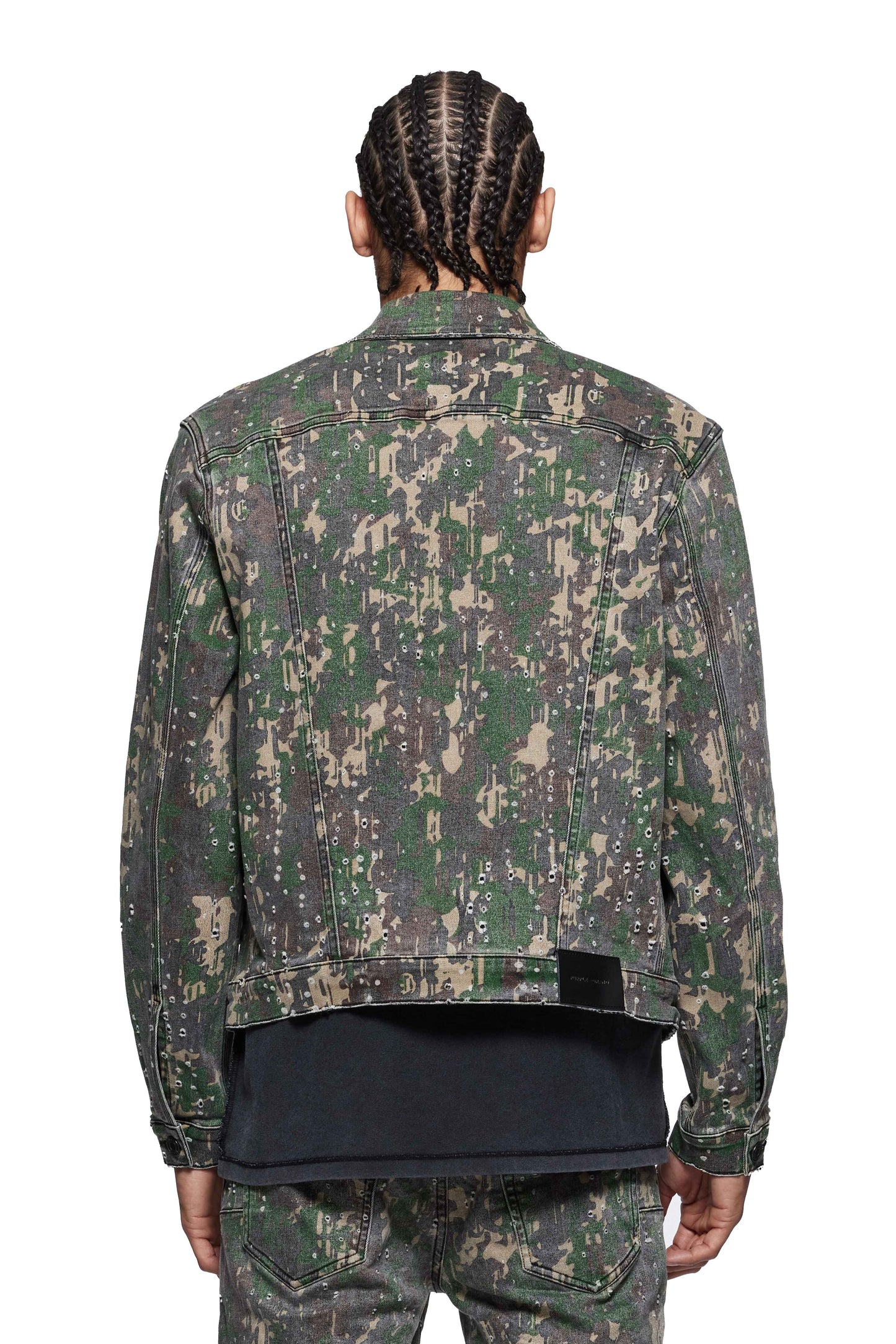 P024 Militaire Buckshot Trucker Jacket