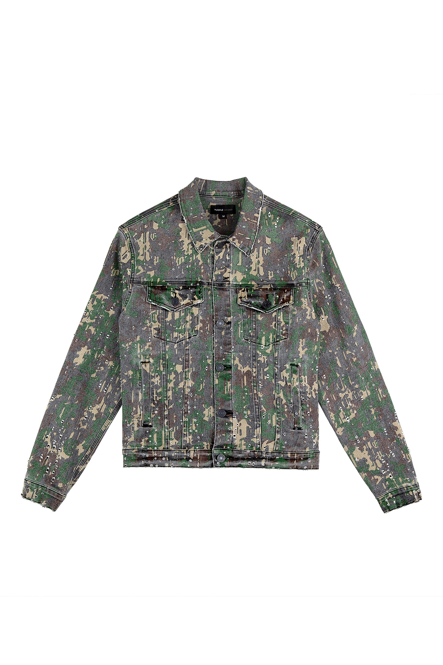 P024 Militaire Buckshot Trucker Jacket