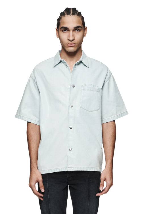 P035 Coated Short Sleeve Shirt