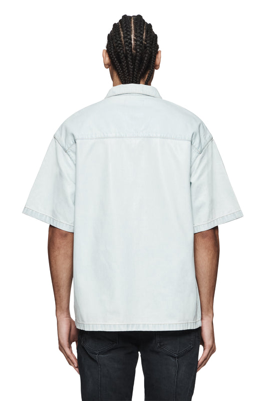 P035 Coated Short Sleeve Shirt