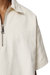 Oversized Zip Up Polo