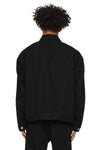 P048 OVERSIZED JACKET - Black