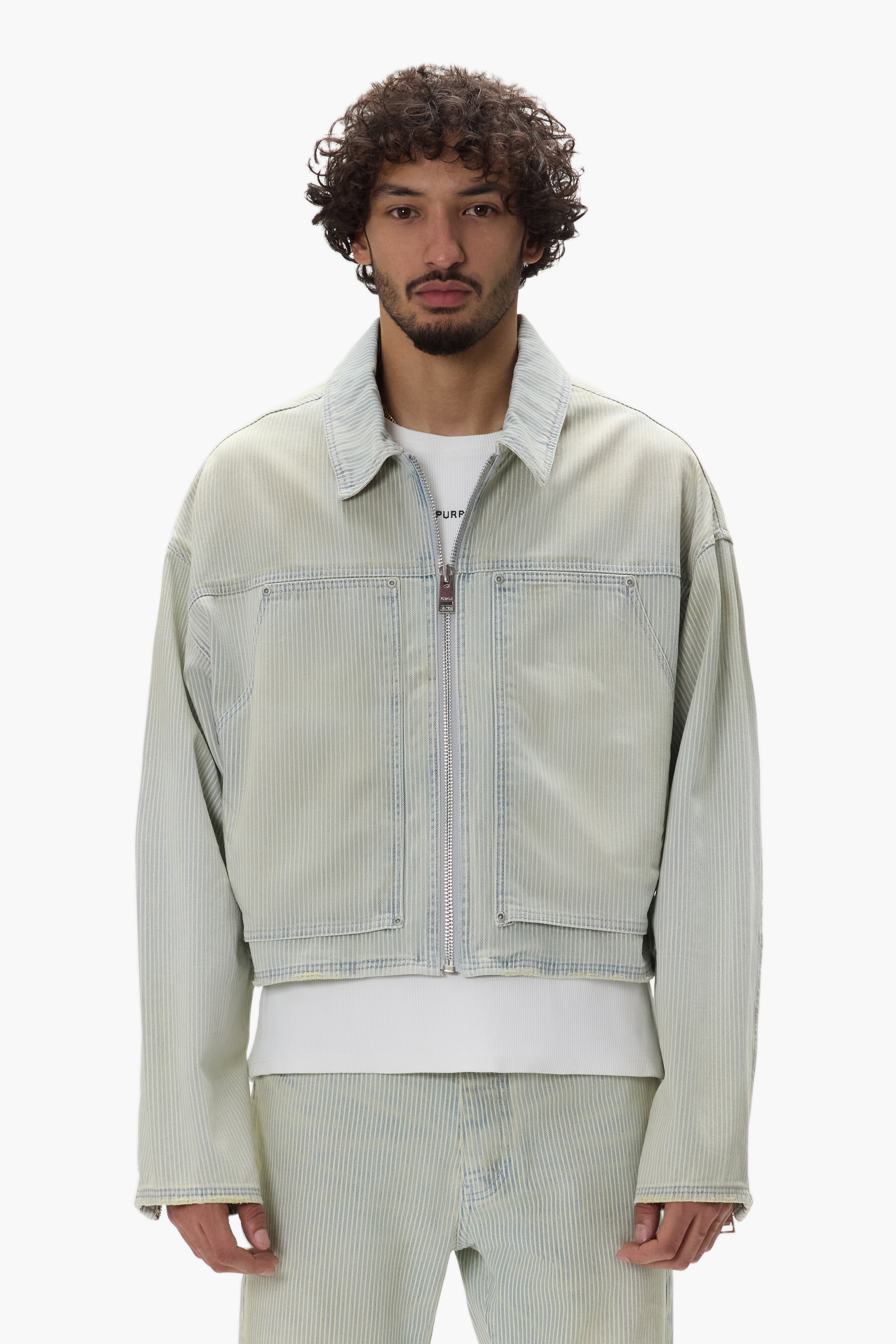 Carpenter Hickory Jacket – PURPLE BRAND
