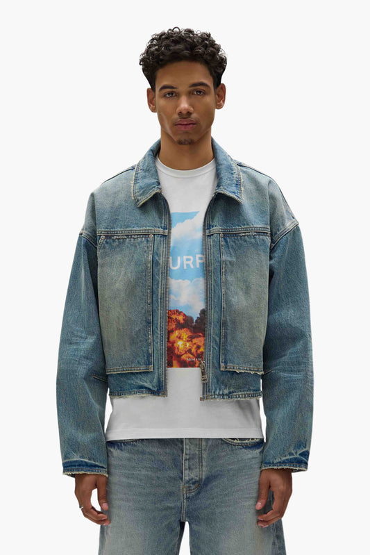 Cropped Carpenter Jacket