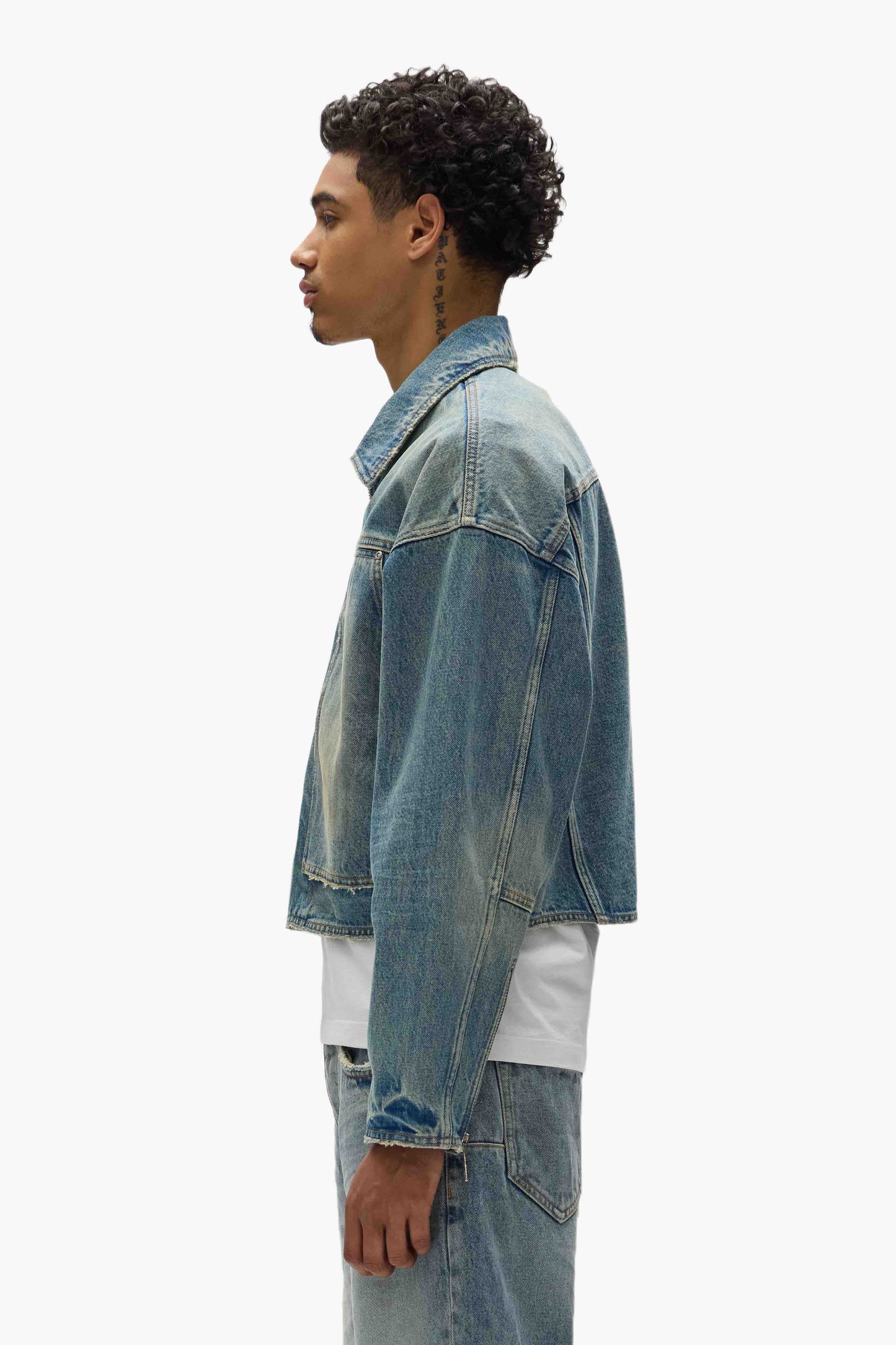 Cropped Carpenter Jacket