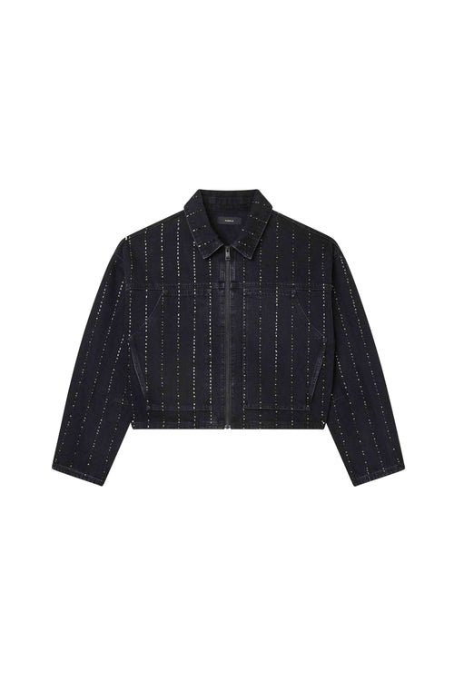 Embellished Stripes Jacket