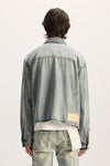 Light Indigo Paint Jacket