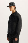 Overdyed Black Repair Jacket