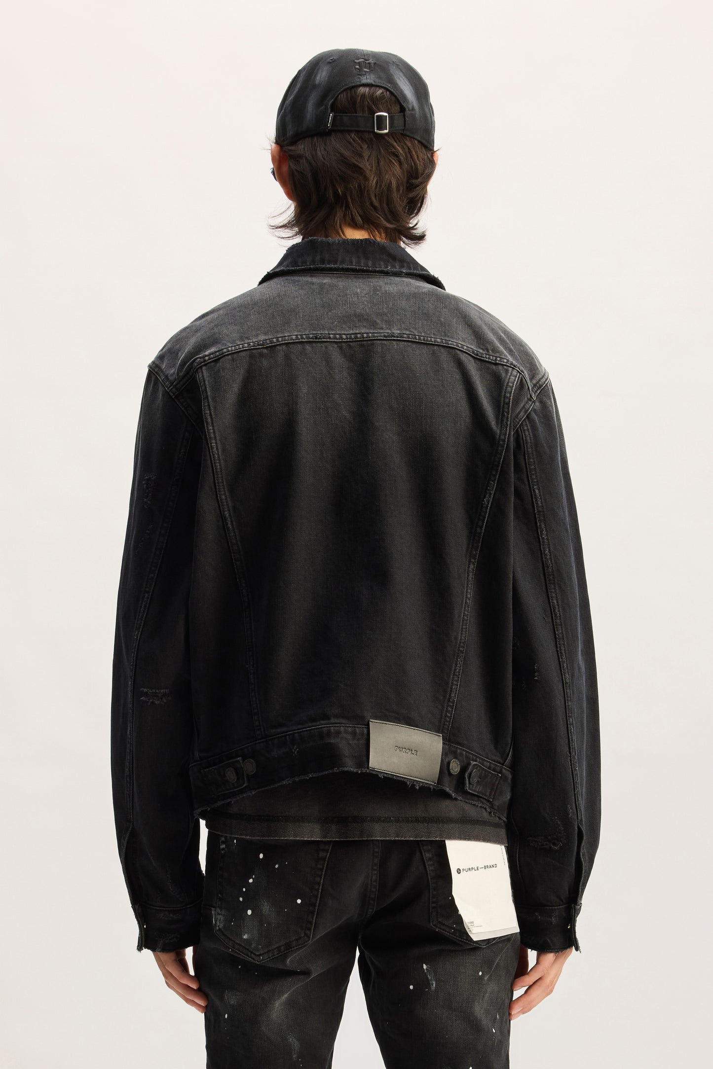 Overdyed Black Repair Jacket