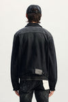 Overdyed Black Repair Jacket