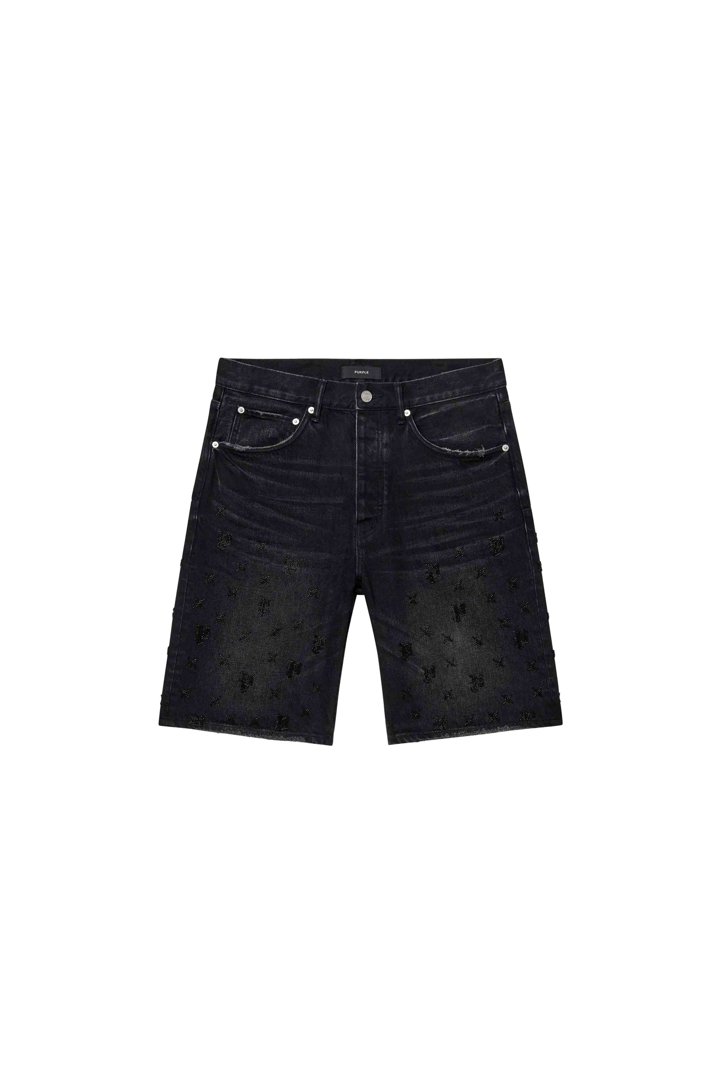 P059 Beaded Monogram Short