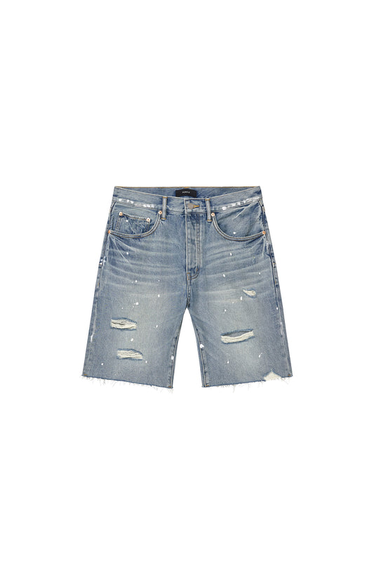 P059 Painterly Rip Short
