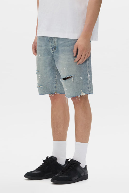 P059 Painterly Rip Short