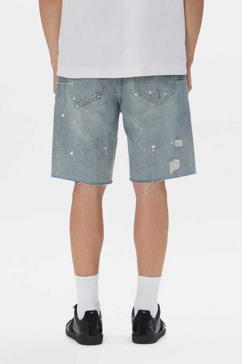 P059 Painterly Rip Short