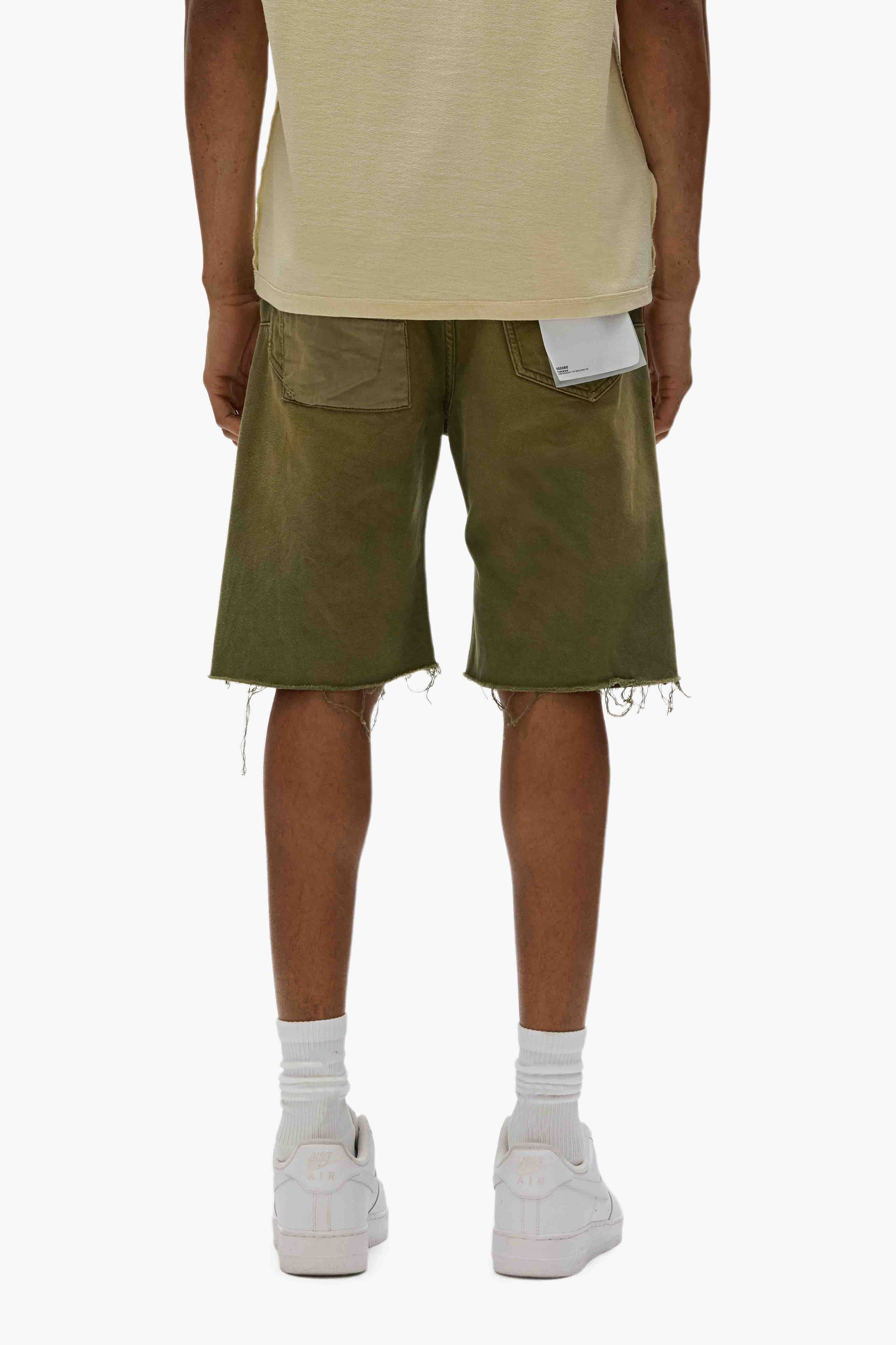 【COLOR iN ID】Pig Banding Shorts Womens-Contrast-Seam-Side-Snap