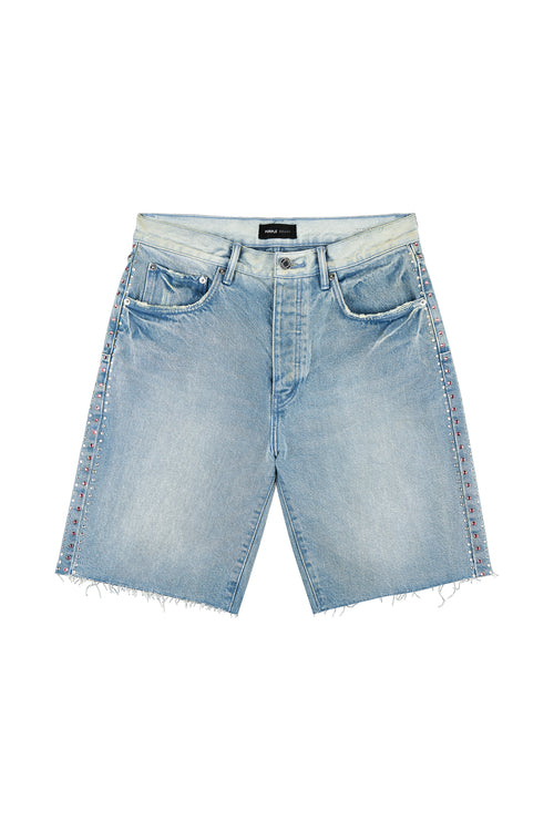 P059 Basalt Rhinestone Shorts