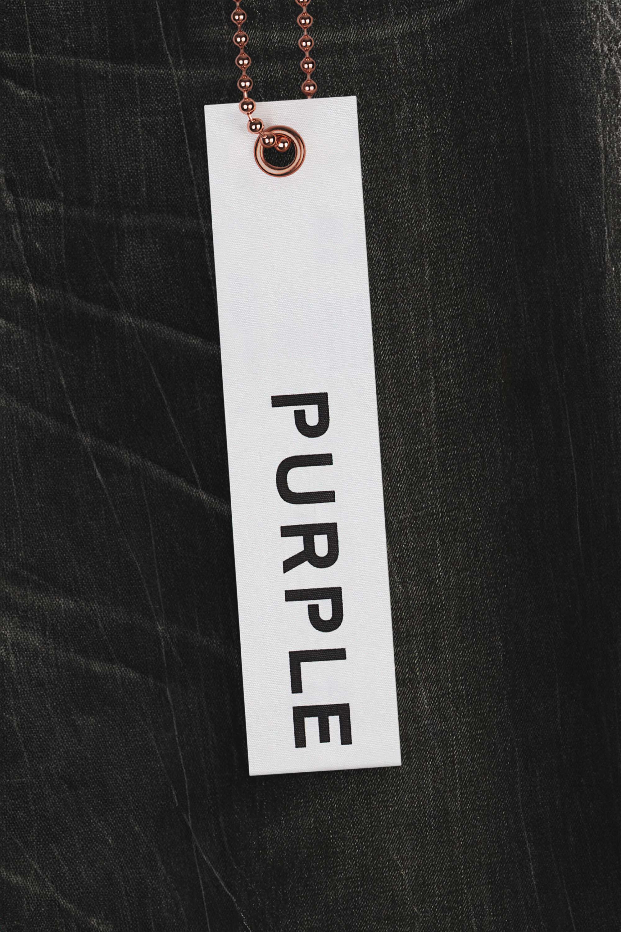 PURPLEBRAND ブラックジデニムパンツ 30サイズ. Black Purple Brand Men Distressed Denim Pants Flash Diamond
