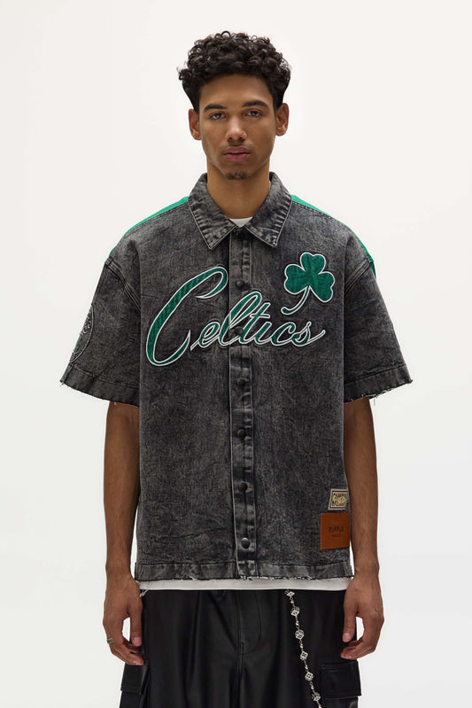 Boston Celtics Snap Shirt