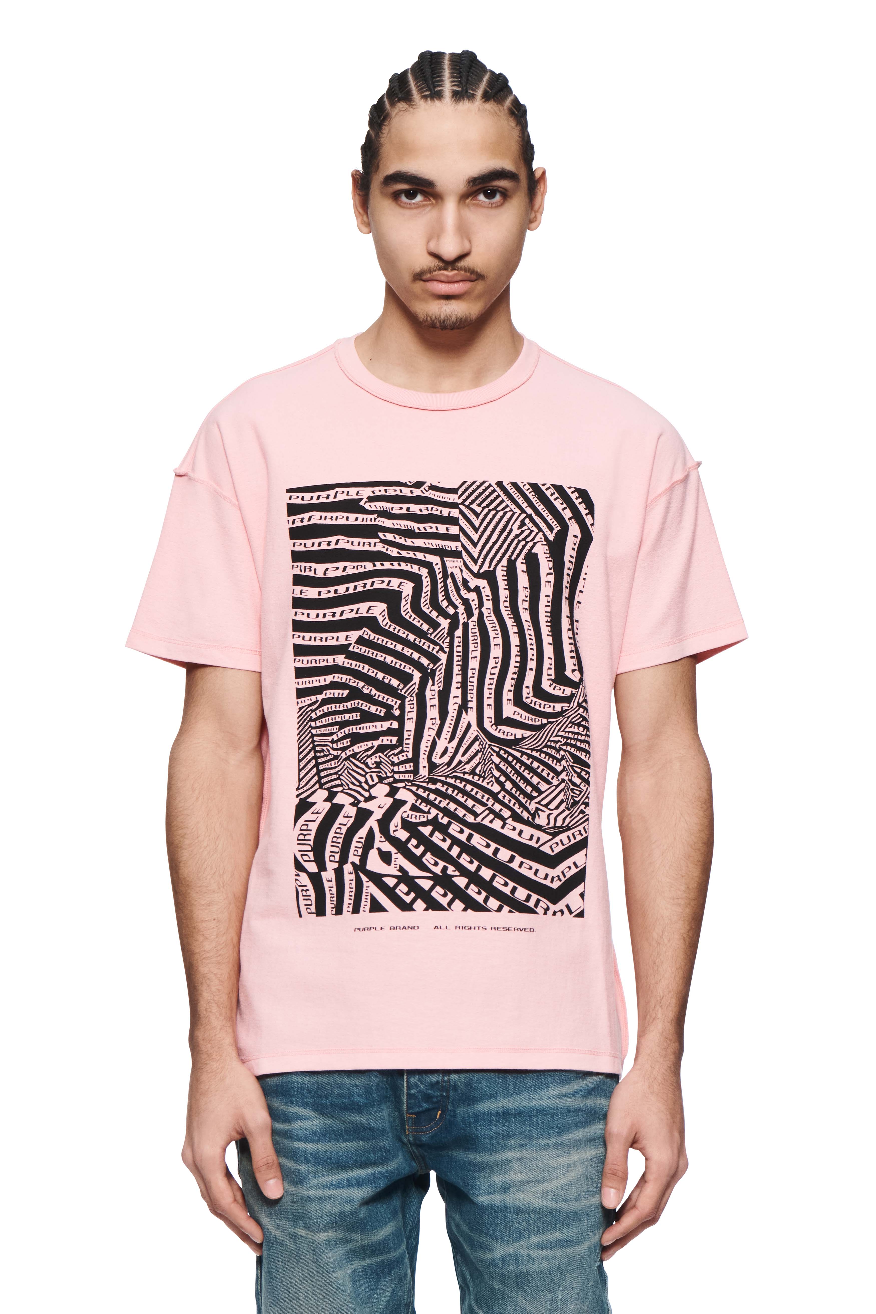 OP-Art Tee – PURPLE BRAND