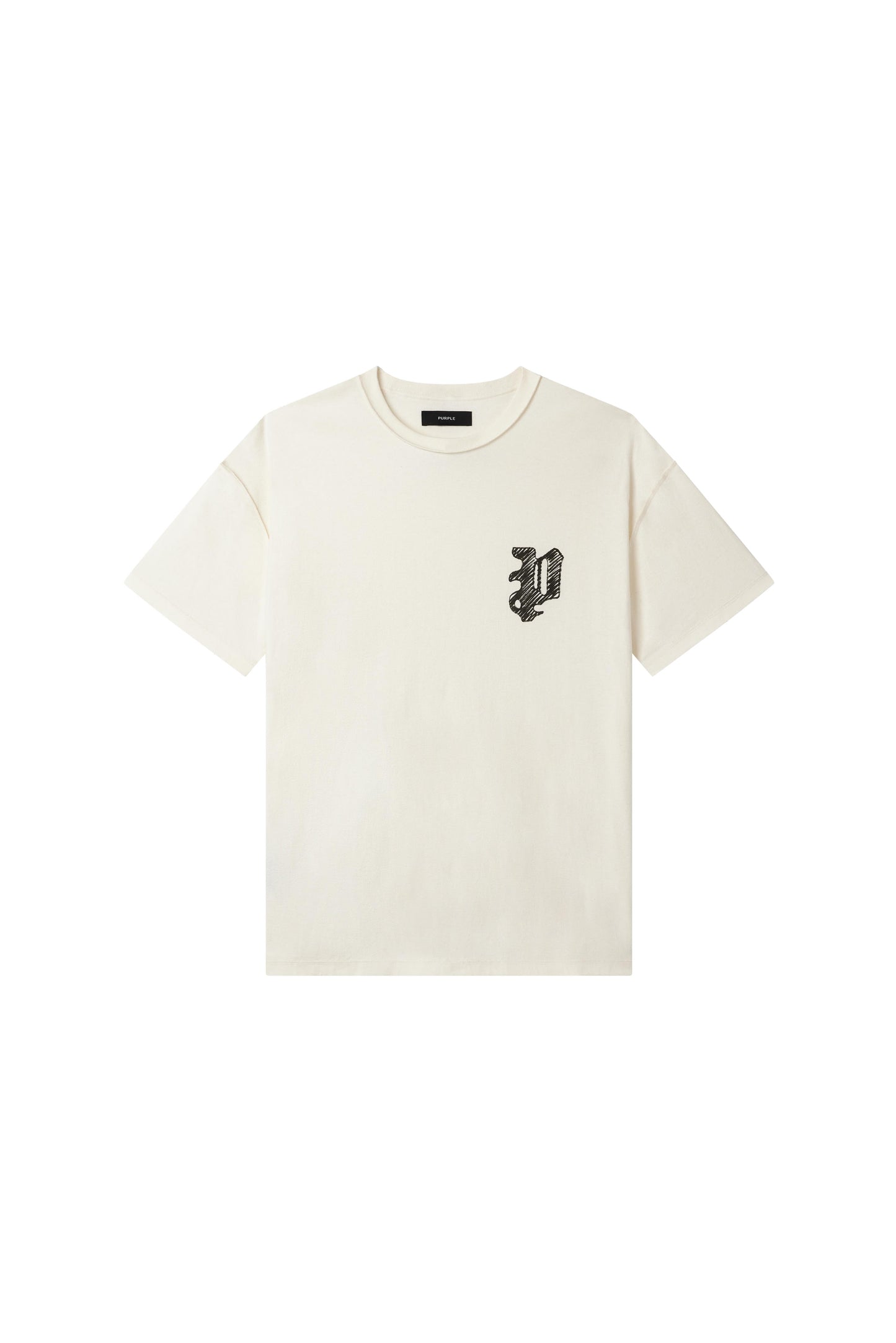 Scribbled Gothic P Tee