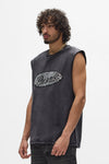Sequin Script Tank Top