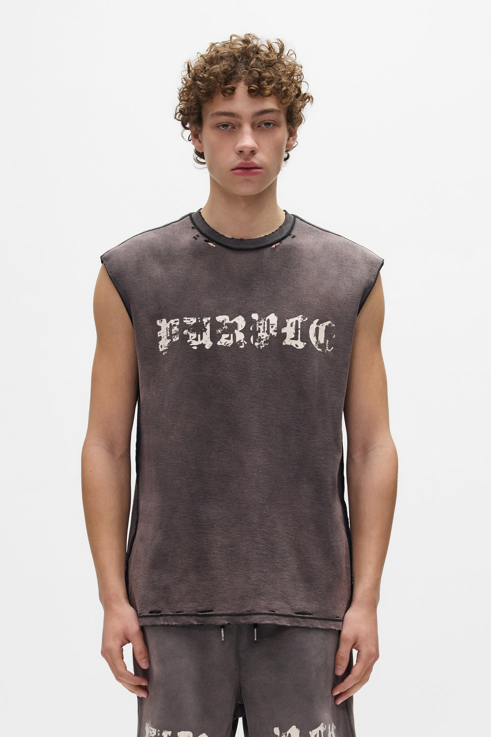 Worn Gothic Tank Top