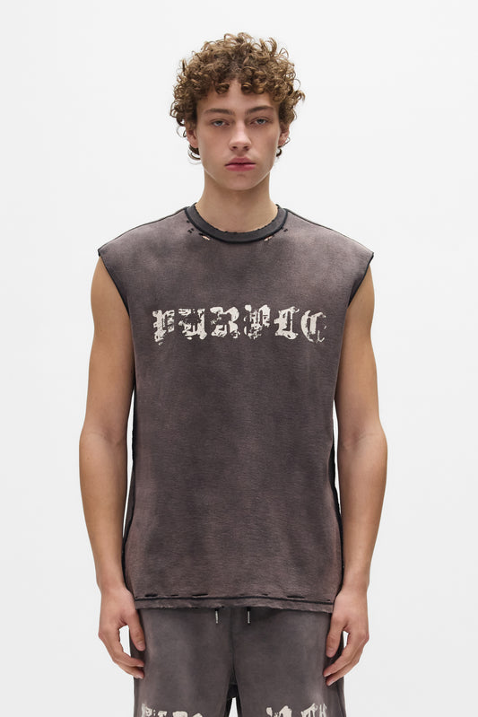 Worn Gothic Tank Top