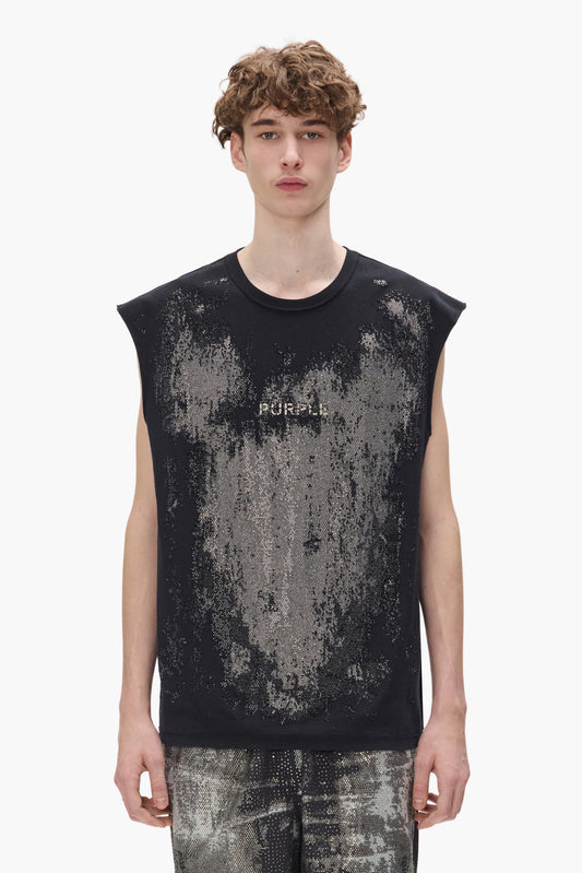 Worn Crystals Tank Top