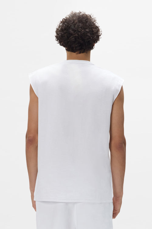 Sequin Script Tank Top