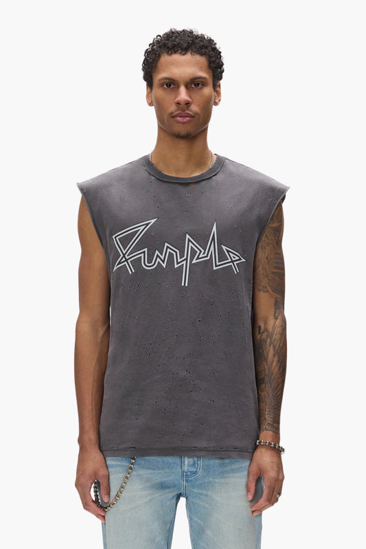 Voltage Script Tank Top