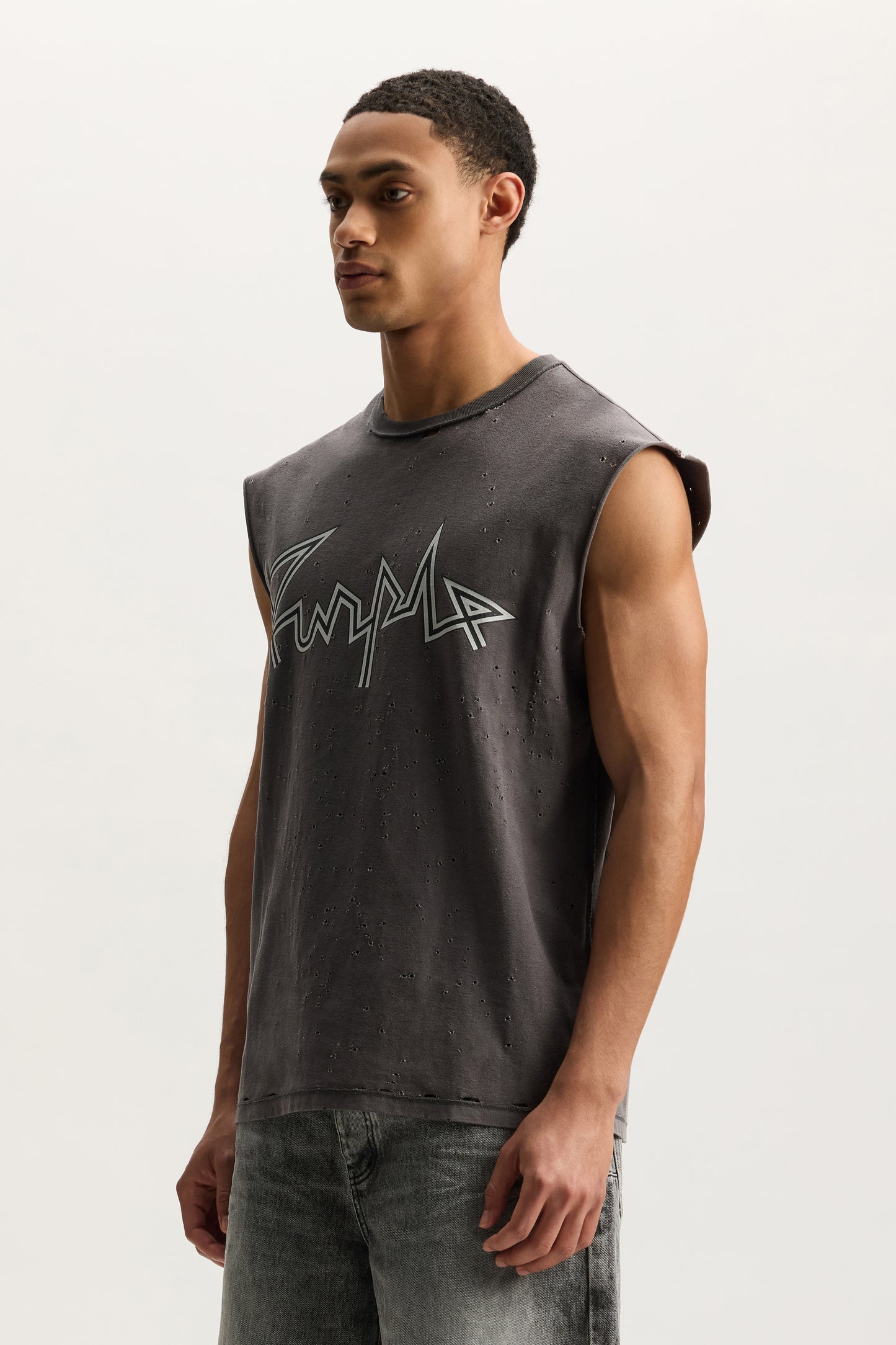 Voltage Script Tank Top