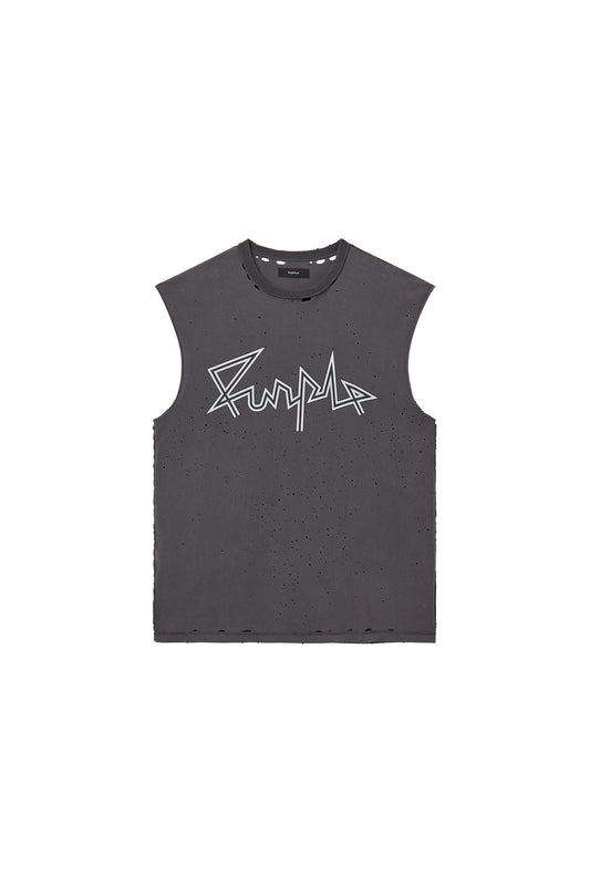 Voltage Script Tank Top
