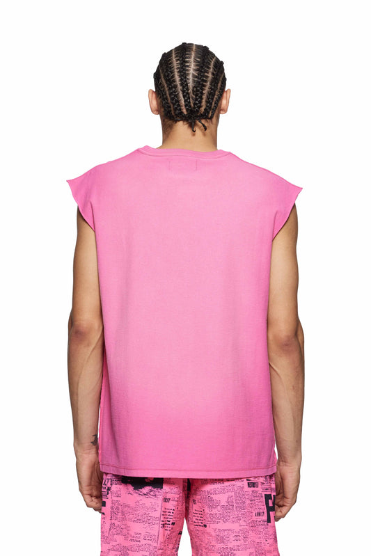 Newsprint Tank Top