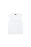 Beaded Wordmark Tank Top