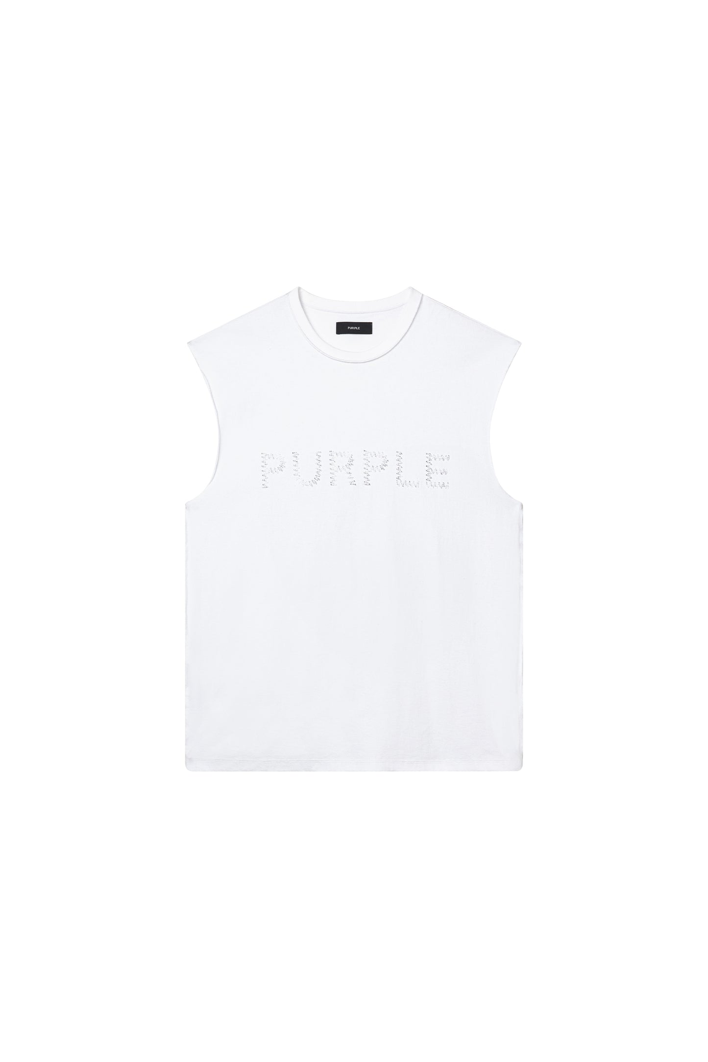 Beaded Wordmark Tank Top