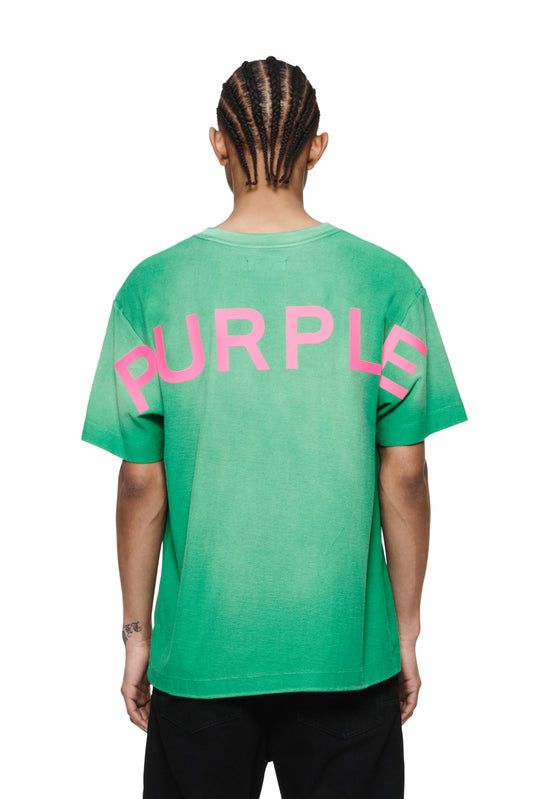 purple t shirt