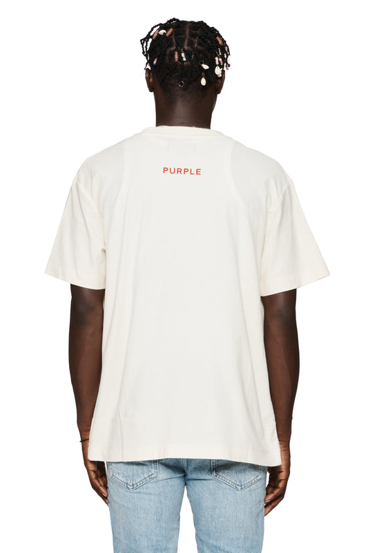 Purple Brand Core Brilliant White T-Shirt