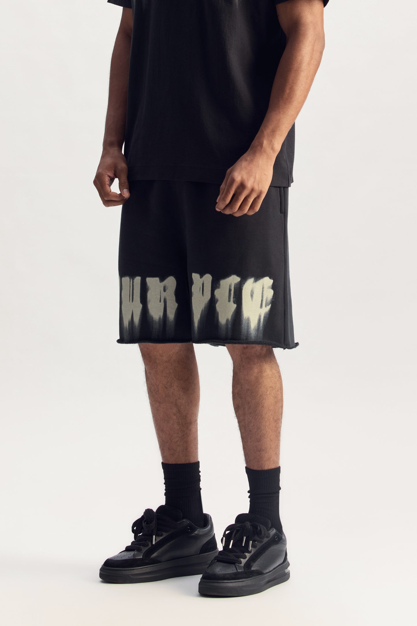 Smudged Gothic Short