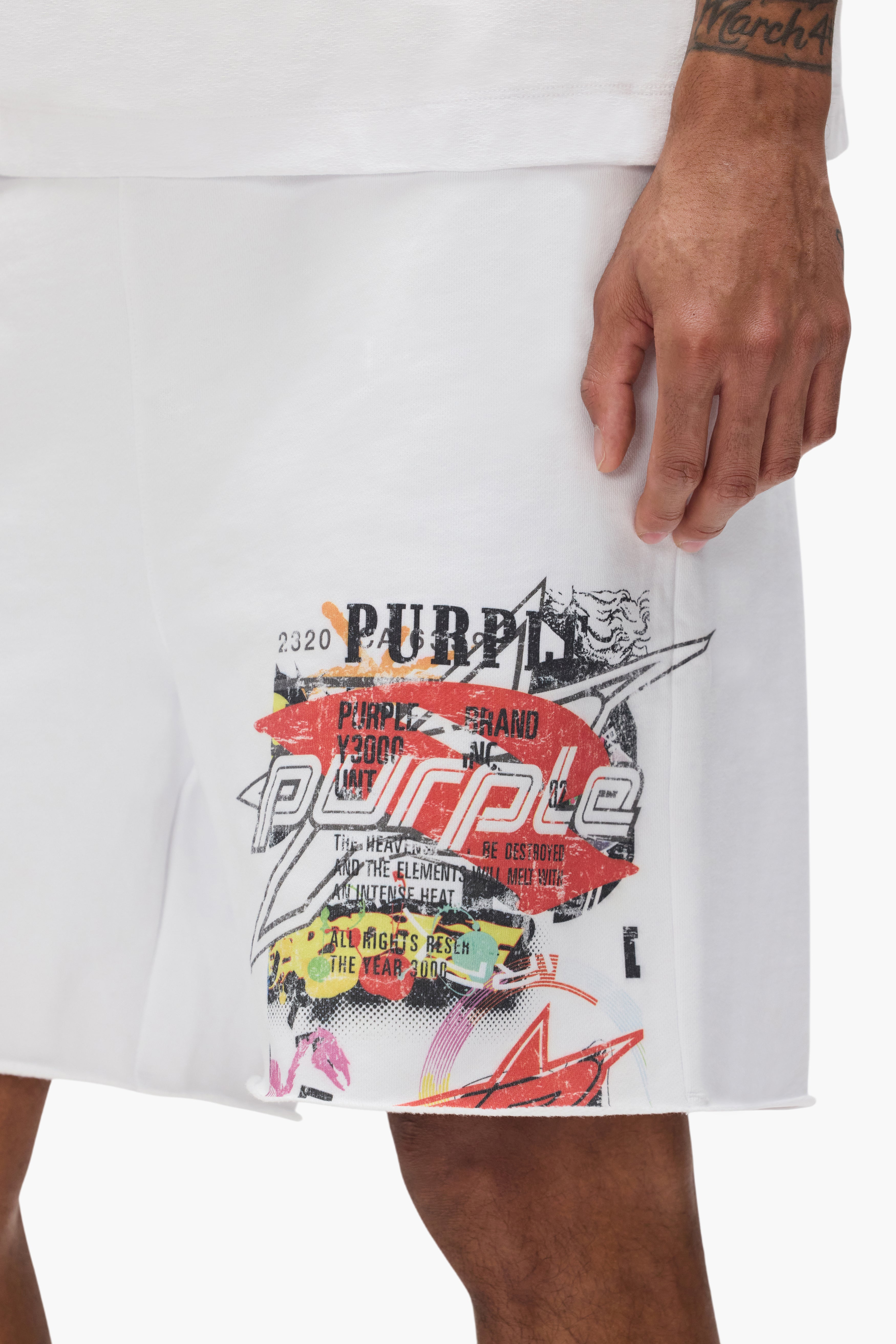 Stickers Short – PURPLE BRAND