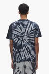 Sequin Tie Dye Tee in regular fit, made from 100% cotton with textured jersey design.