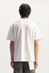 Scissors Tee Regular Fit 100% Cotton Textured Jersey with Screen Print and Dirty Wash