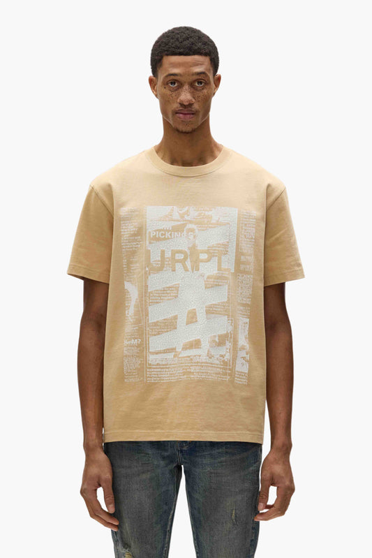 Newsprint Tee