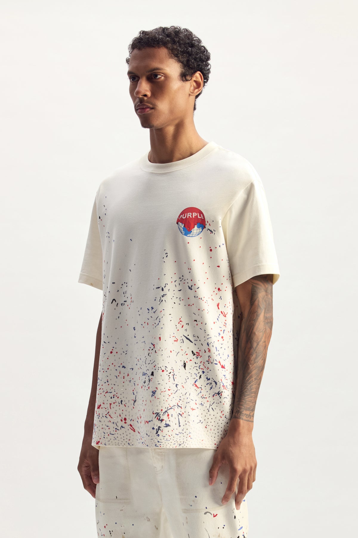 Globe Splatter Tee